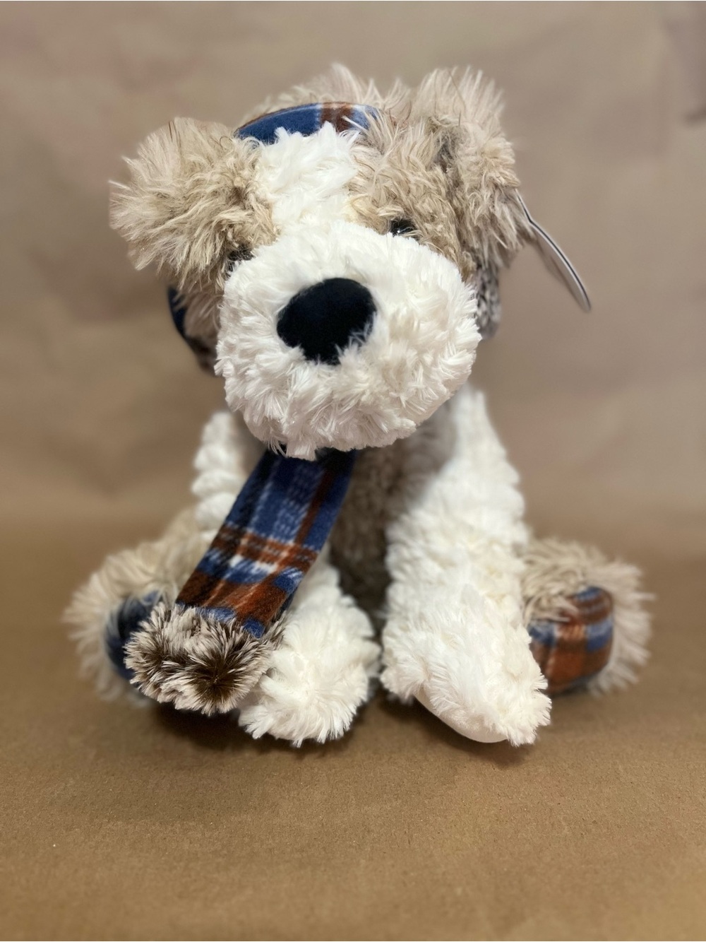 Gentle Treasures Tan Bentley Puppy Dog 12” Plush St Jude NWT